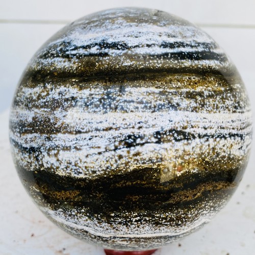 Natural ocean jasper ball - natural,